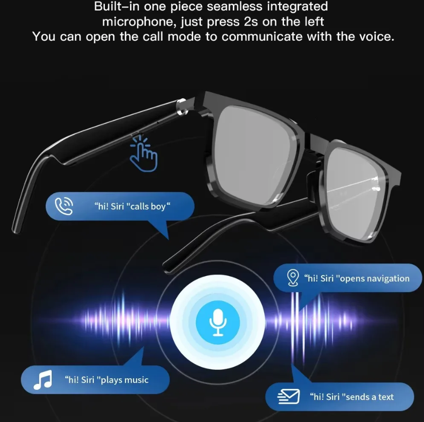 AT&Co. G01 Bluetooth Smart Sunglasses