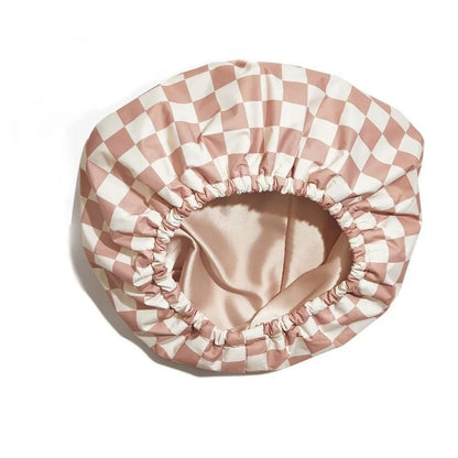 The Satin Lined Flexi Shower Cap